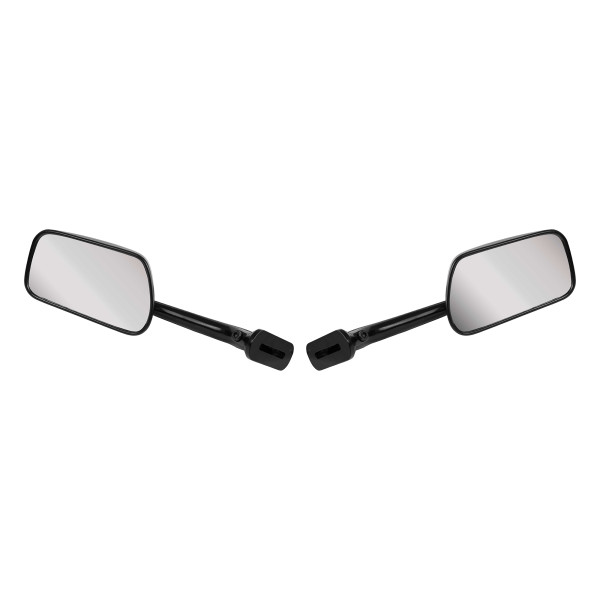 Hi Level Mirrors fairing black l & r adjustable 30-57mm